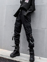 Tooling Multi-pocket Ribbon Overall Pants